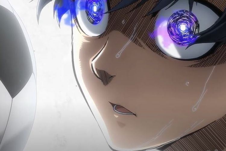 Cuplikan resmi dari anime Blue Lock, seperti apa yang diunggah oleh platform penyedia streaming Vidio.