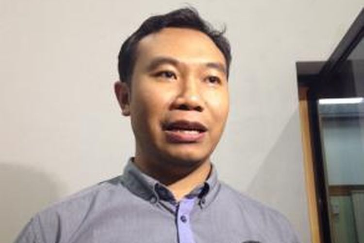 Komisioner Komisi Pemilihan Umum Sigit Pamungkas, di KPU, Jakarta, Selasa (10/6/2014).