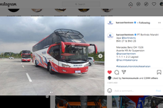 PO Borlindo Rilis Lagi 2 Unit Bus Baru dari Karoseri Tentrem