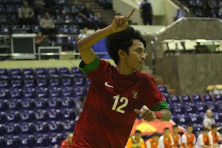 Pemain tim nasional futsal Indonesia, Bambang Bayu Saptaji.