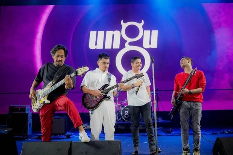 Tangakapan Layar Instagram Ungu Band