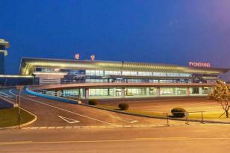 Bandara internasional baru Pyongyang resmi beroperasi pada Rabu (1/7/2015).