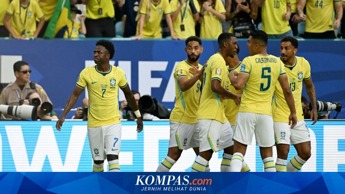 Hasil HT Skotlandia Vs Brasil 0-2: Vinicius Jr Unjuk Gigi, Hampir Hattrick