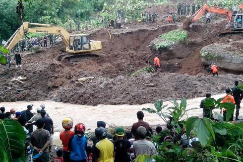 Longsor Jombang, Tim SAR Temukan 2 Korban Terakhir