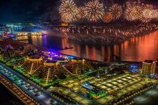 Kembang Api Tahun Baru di Uni Emirat Arab Pecahkan 2 Rekor Dunia