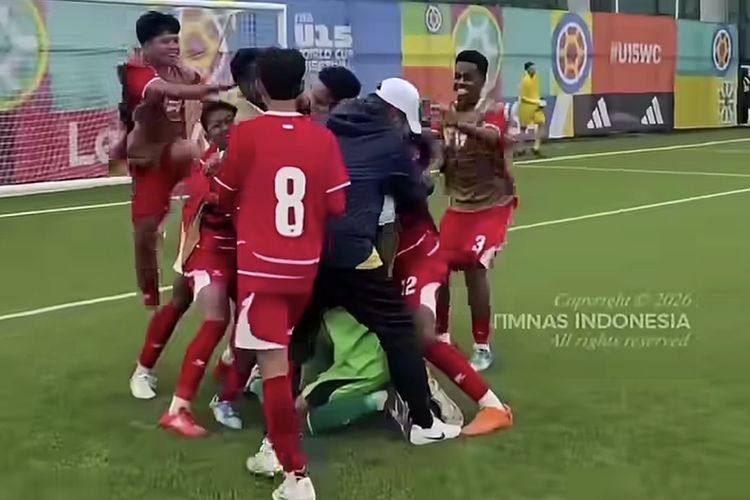 Indonesia Jumpa Panama di 16 Besar Tier C Piala Dunia & Festival U15 FIFA 2026