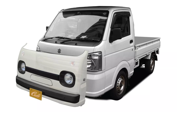 Modifikasi Suzuki Carry Berwajah Mazda Porter Cab
