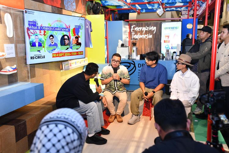 Pertamina Kenalkan Bahan Bakar Pesawat dari Jelantah kepada Anak Muda di IdeaFest