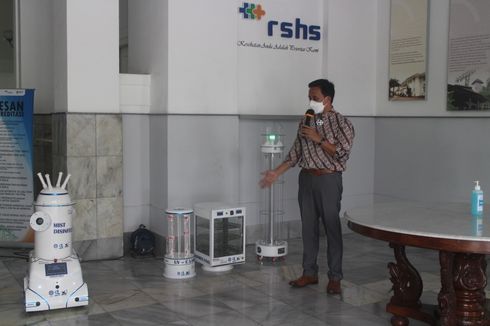 LIPI Hibahkan 2 Produk Canggih untuk Perawat Covid-19 di RSHS Bandung