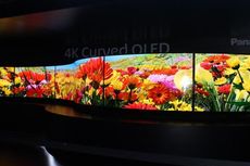 Panasonic Perkenalkan TV Lengkung 4K OLED