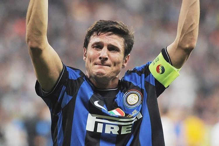 Mantan kapten Inter Milan, Javier Zanetti.
