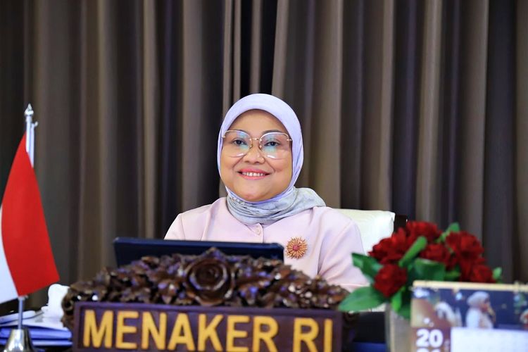 Menteri Ketenagakerjaan (Menaker) Ida Fauziyah