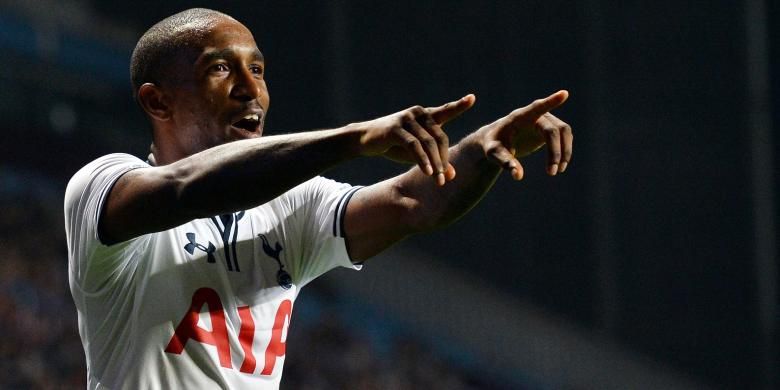 Penyerang Tottenham Hotspur, Jermaine Defoe.