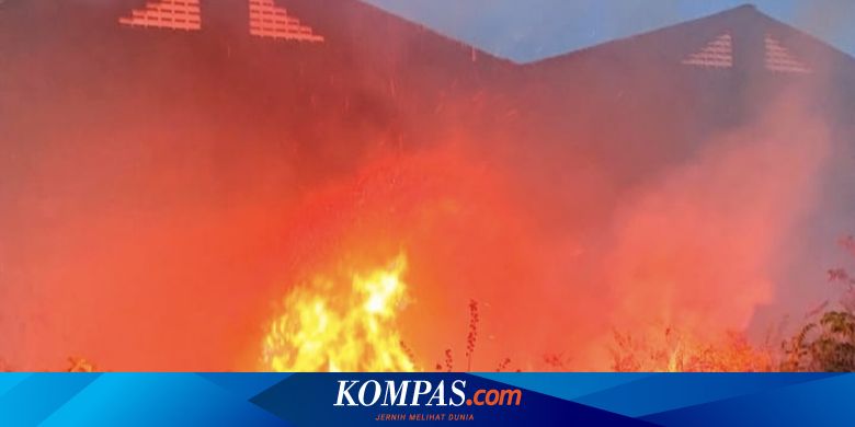 Gara-gara Bakaran Sampah, Api Nyaris Hanguskan Rumah Warga di Pamekasan