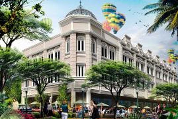 The Walk, properti komersial berbentuk rumah kantor (rukan) itu dibangun di atas lahan seluas 9.2 hektar dengan total investasi Rp 148 miliar.