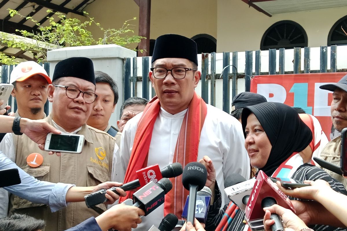 Ridwan Kamil Bantah KIM Plus Tak Solid Mendukungnya pada Pilkada Jakarta 2024