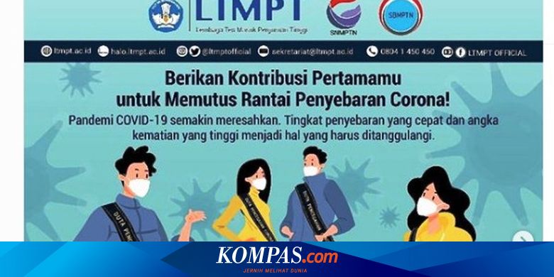 7 Hal Yang Harus Dilakukan Calon Mahasiswa Duta Pencegahan Corona Halaman All Kompas Com