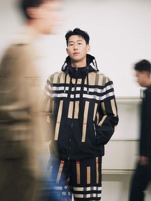 Son Heung-min Burberry's brand ambassador.