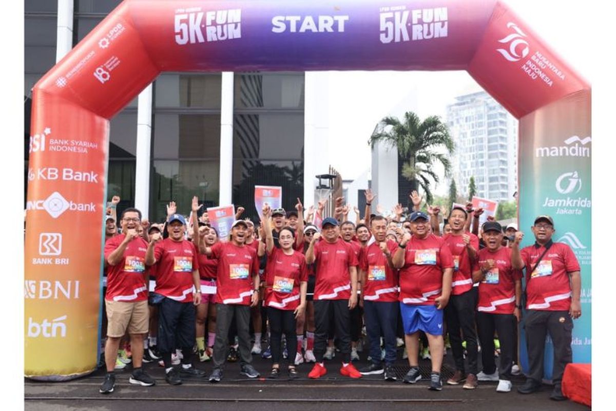 LPDB-KUMKM sukses menggelar LPDB FunRun 5K. 