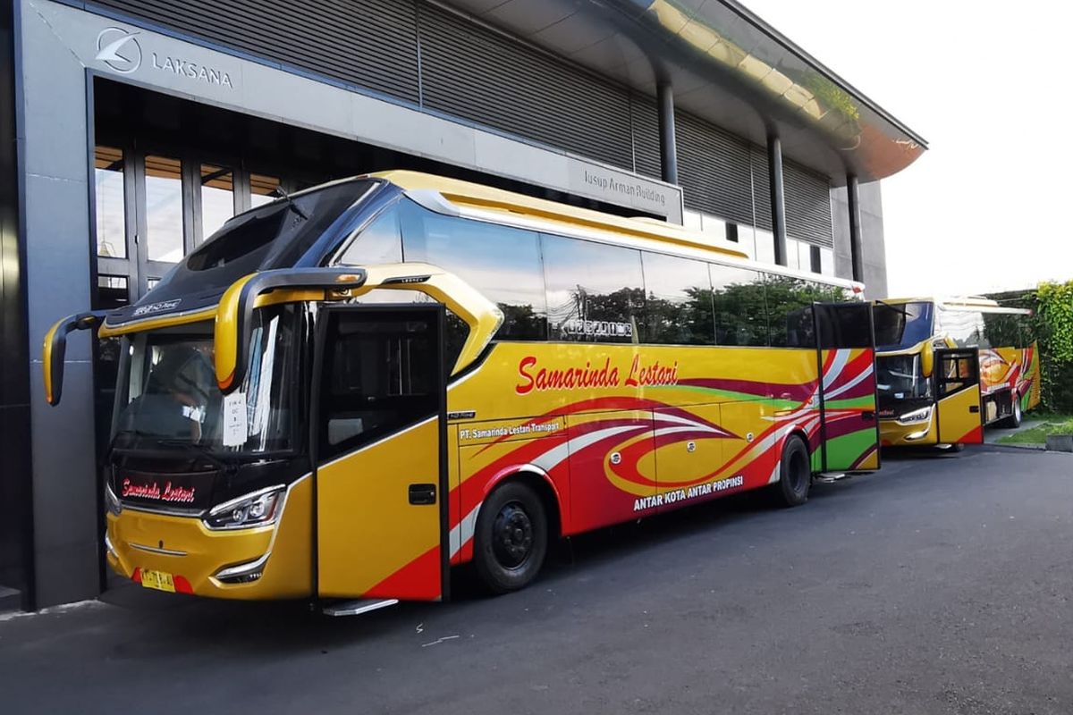 Bus AKAP PO Samarinda Lestari