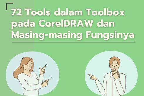 72 Tools dalam Toolbox pada CorelDRAW dan Masing-masing Fungsinya