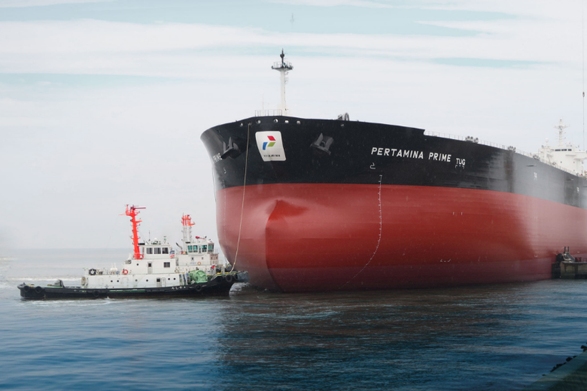 (DOK. Pertamina) VLCC Pertamina Prime sudah melaksanakan uji coba.