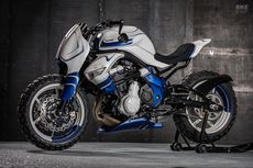 Kawasaki ER-6n Streetfighter Terinspirasi dari Bugatti Veyron