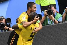 Menangkan Belgia, Hazard-Lukaku Bikin Tunisia Hampir Pasti Tersisih