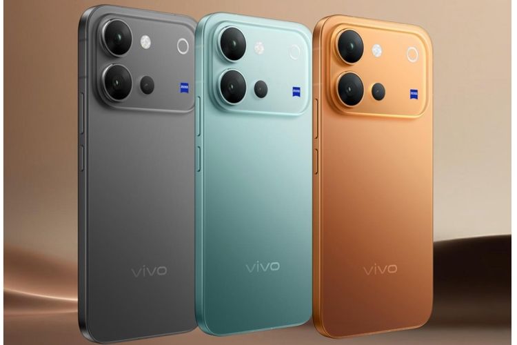 Vivo V80 Resmi, HP Android Warna Oranye Terang Mirip iPhone 17 Pro