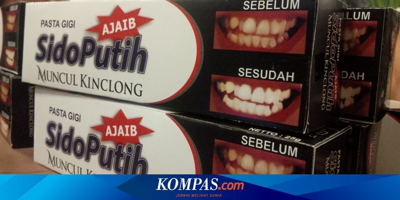 Sido Muncul Luncurkan Produk Pasta Gigi Sido Putih