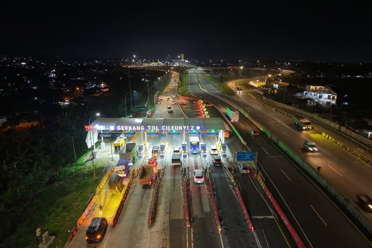 Arus mudik di Tol padaleunyi mulai terasa seperti di GT Pasteur dan GT Cileunyi