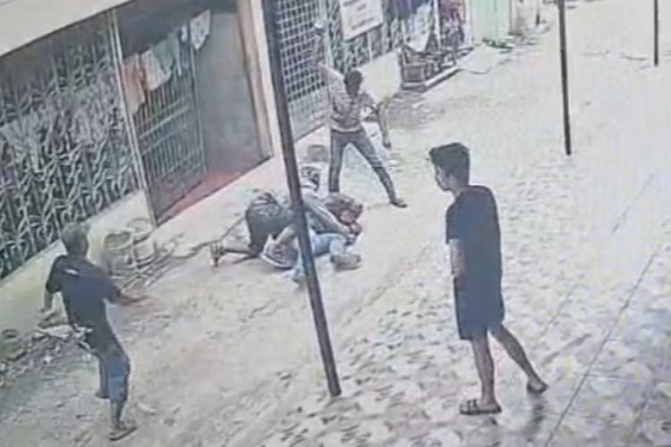 Viral, Kepling di Medan Dianiaya Terduga Maling Saat Gagalkan Pencurian