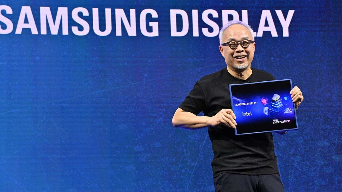 Intel dan Samsung Pamer Layar PC yang Bisa Dipanjangkan