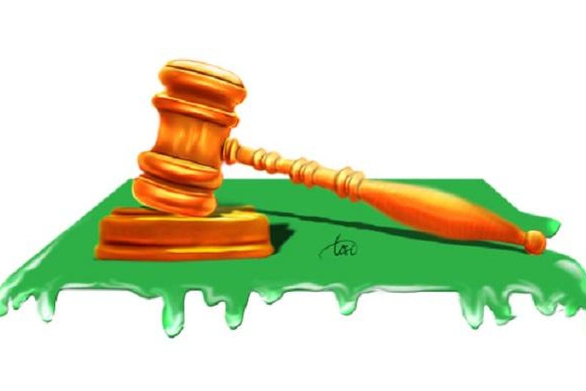 Ilustrasi pengadilan dan persidangan