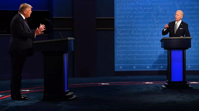 Debat Kedua Capres AS Trump dan Joe Biden Dibatalkan