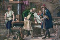 Pengaruh Penemuan Mesin Cetak oleh Gutenberg