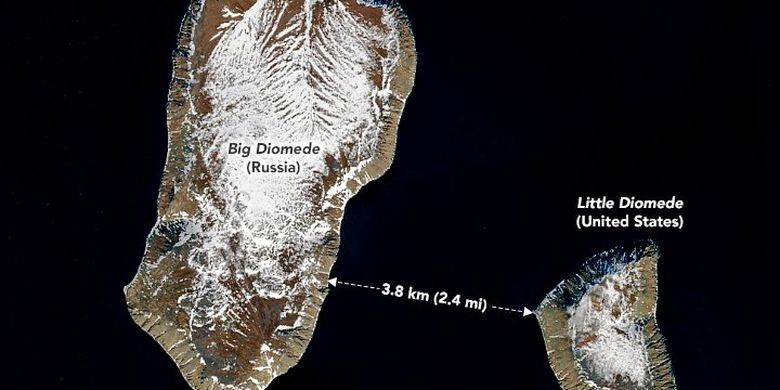 2 Pulau Ini Hanya Terpisah 3,8 Km tetapi Memiliki Perbedaan Waktu 21 Jam