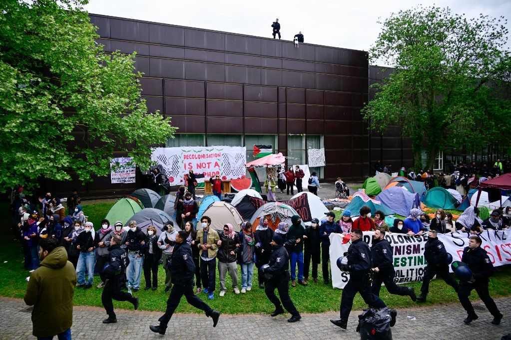 Saat Protes Pro-Palestina oleh Mahasiswa Menyebar di Belanda, Jerman, Perancis, Swiss, dan Austria...