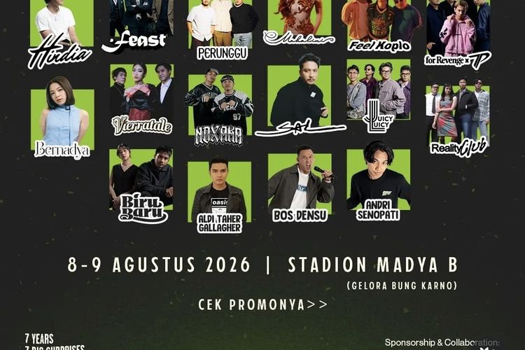 Bangor Fest Vol. 4 Umumkan Line-up Hari Kedua, Ada Bernadya hingga Aldi Taher Gallagher 