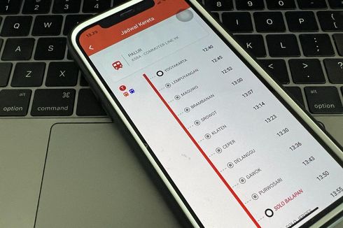Cara Cek Jadwal KRL Jogja-Solo via Aplikasi KRL Access untuk Libur Akhir Tahun