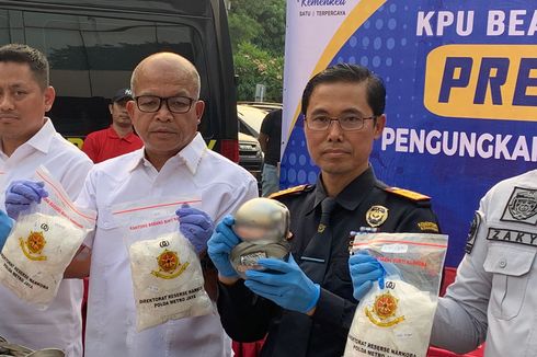 Akal-akalan Pelaku Selundupkan Narkoba dari Malaysia, Sabu Diselipkan di Mangkuk 