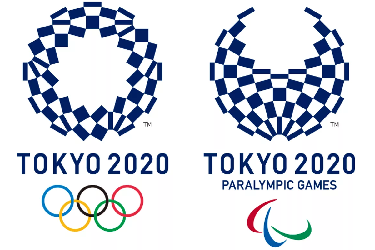 Logo Olimpiade Tokyo 2020 beserta Olimpiade Paralimpik Tokyo 2020