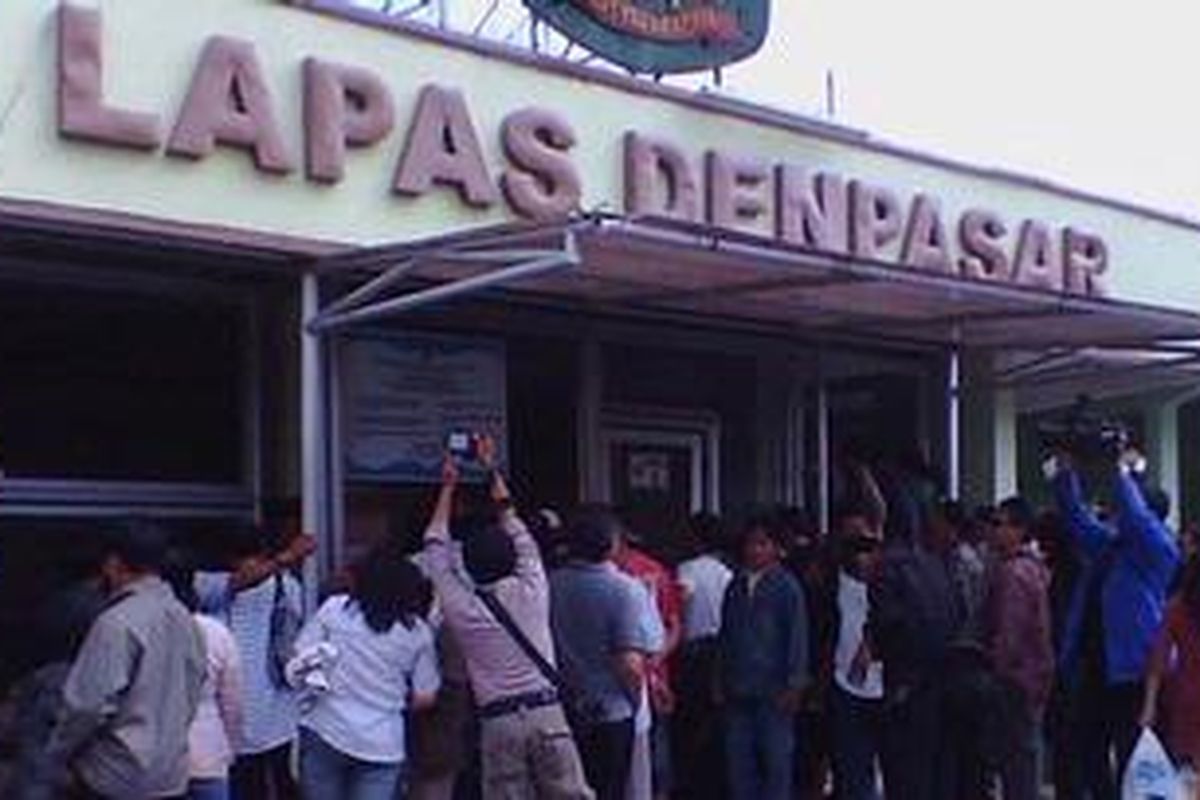Situasi Lapas Kerobokan, Denpasar, pada awal Agustus 2011.