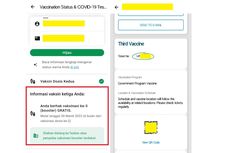 Tiket dan Jadwal Vaksin Booster Tak Muncul di PeduliLindungi, Langkah Ini yang Harus Dilakukan