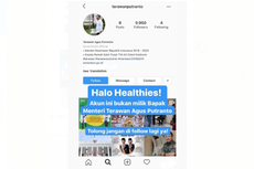 Kemenkes Pastikan Akun Instagram Menkes Terawan Palsu