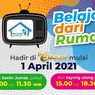 Jadwal Belajar dari Rumah di TV Edukasi, Kamis 1 April 2021