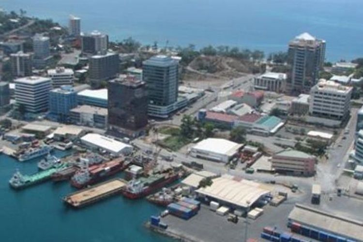 Ibu kota Papua Niugini, Port Moresby.