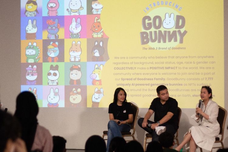 Acara Serba Serbi NFT: Exploring Opportunities in Web3 to Create Impact for Society bersama GoodBunny Society