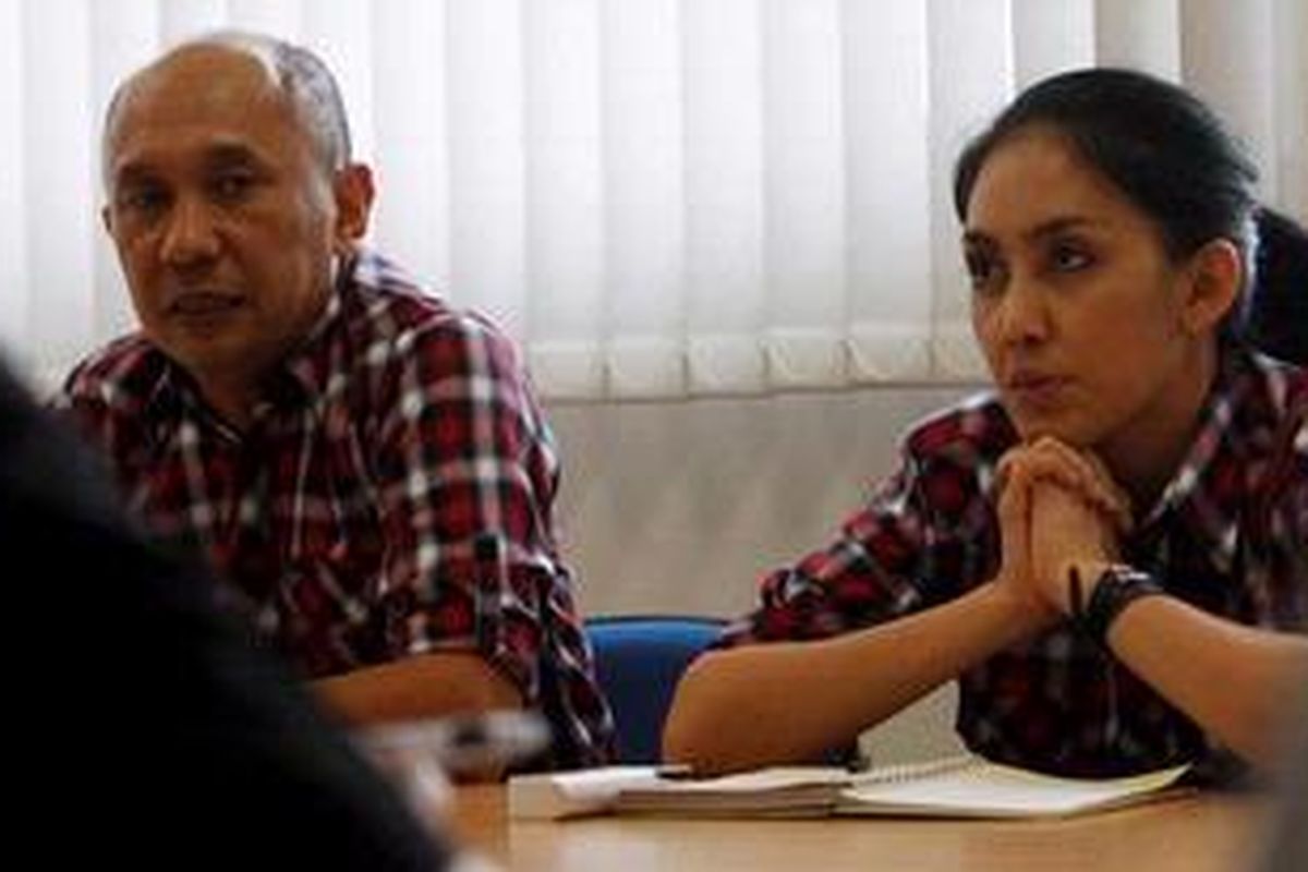  Rieke Dyah Pitaloka dan Teten Masduki 