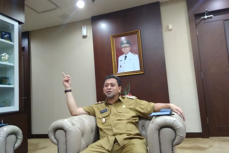 Wakil Gubernur Kalimantan Timur, Hadi Mulyadi saat ditemui di ruang kerjanya di Kantor Gubernur Kaltim, Jalan Gajah Mada, Samarinda, Senin (29/4/2019).